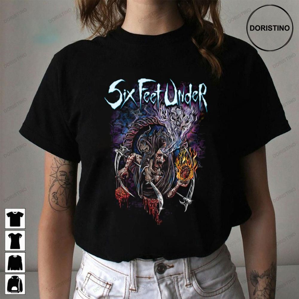 Art Six Feet Under Death Metal Awesome Shirts